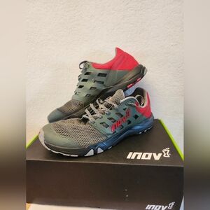 Inov8‎ All Train 215 Cross Trainer Shoes Dark Green/ Red / Black Men's size 13